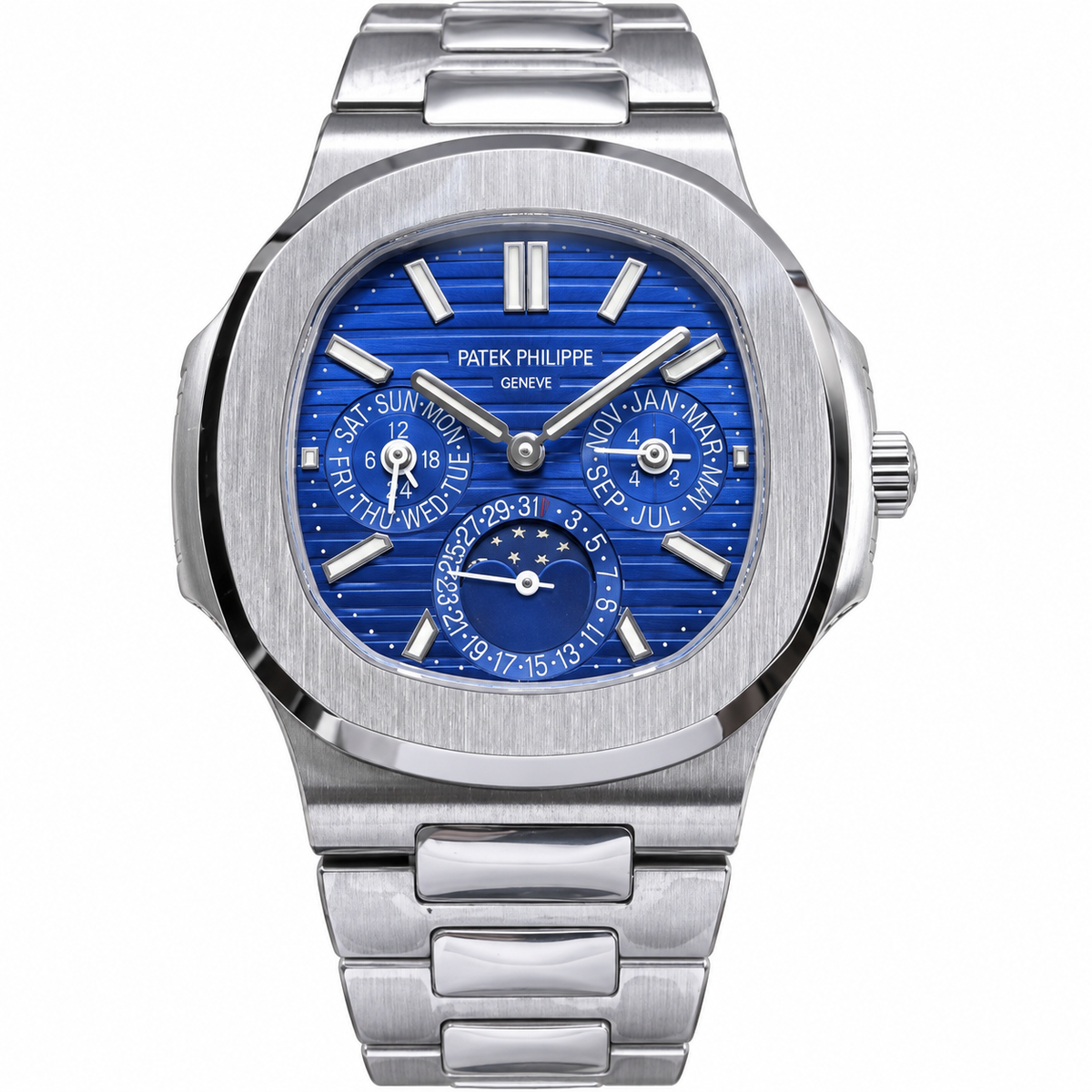 Patek Philippe Men's Nautilus Style Luxury Watch 40mm