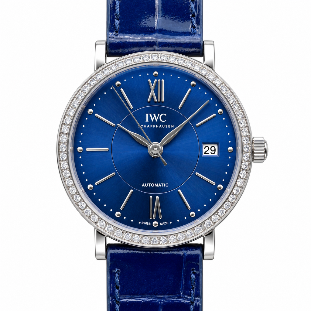 IWC Portofino 34mm Palliative Care Nurse Automatic Steel Watch