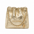 Chanel Classic Quilted Tote Bag | CC Hardware Leather Chain Strap — Large Capacity