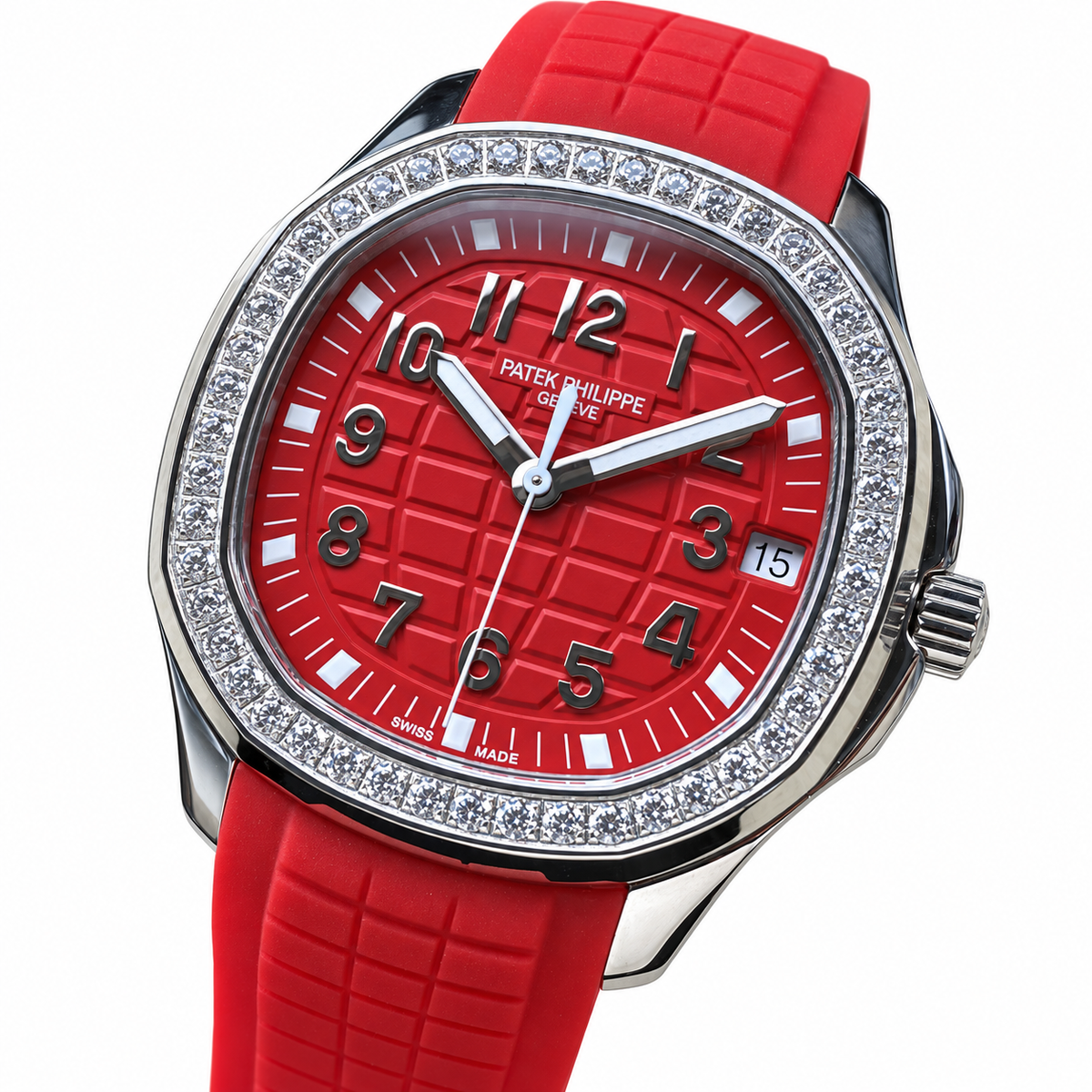 Patek Philippe Aquanaut Luce Diamond Red Dial