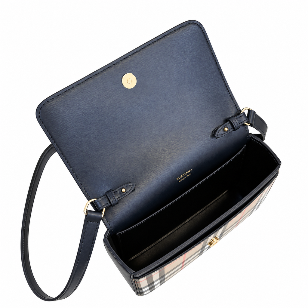 Burberry Heritage Check Crossbody Bag
