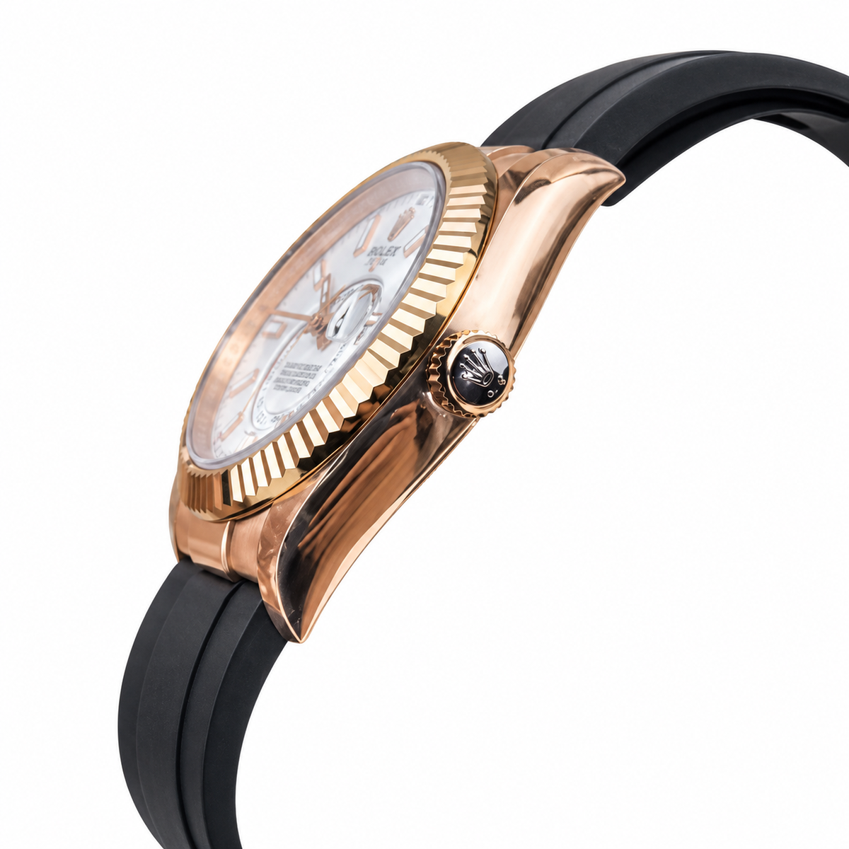 Rolex Steel Moon Phase Watch