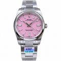 Rolex Oyster Perpetual 41 Steel Pink Dial