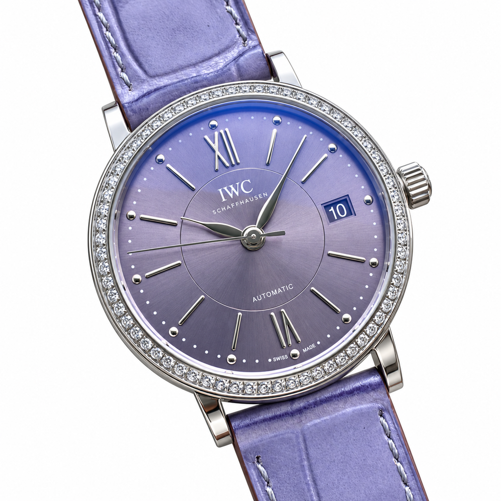 IWC Portofino 34mm Time Philosopher Automatic Steel Watch