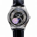 Patek Philippe Annual Calendar Moon Phase 40mm Steel Grey Gradient Dial