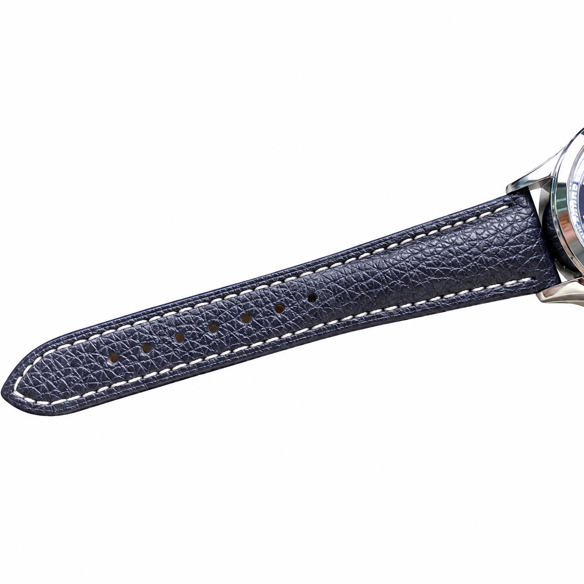 Patek Philippe Calatrava Pilot Travel Time 42mm White Gold Black Dial Slide Rule Bezel Dual Time Zone