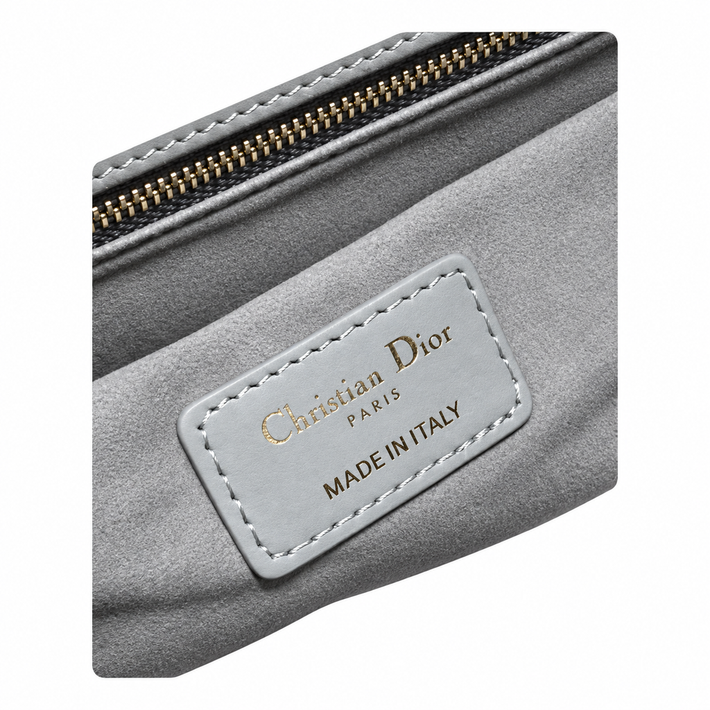 Dior Cannage Quilted Medium Shoulder Bag 24cm
