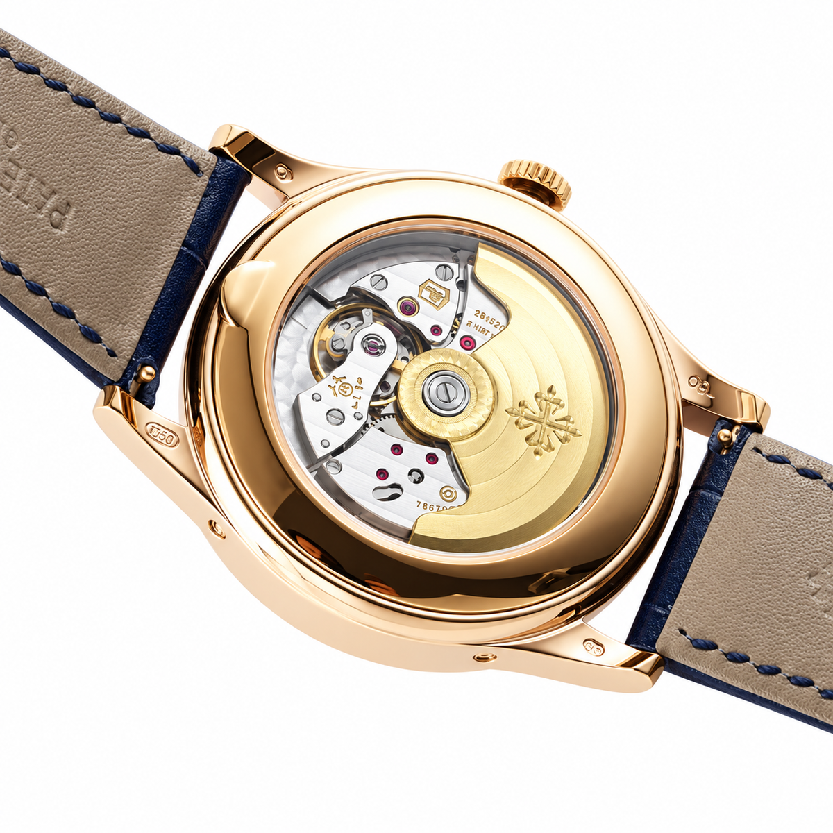 Patek Philippe Men's Blue Dial Automatic Watch 38.5mm