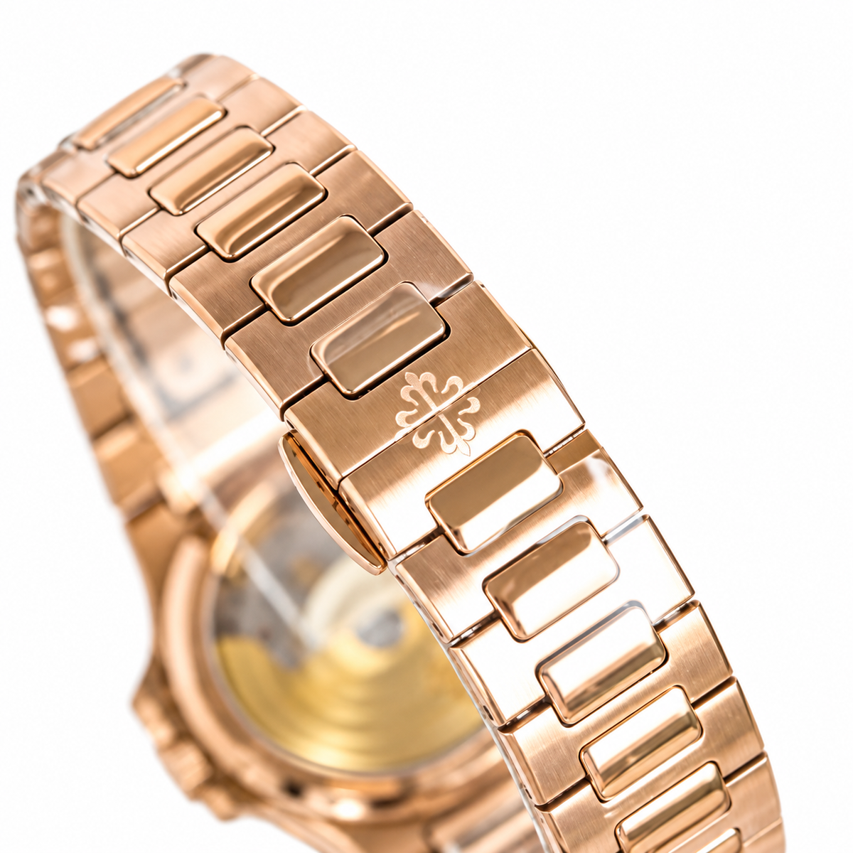 Patek Philippe Women's Rose Gold Style Automatic Watch 35.2mm