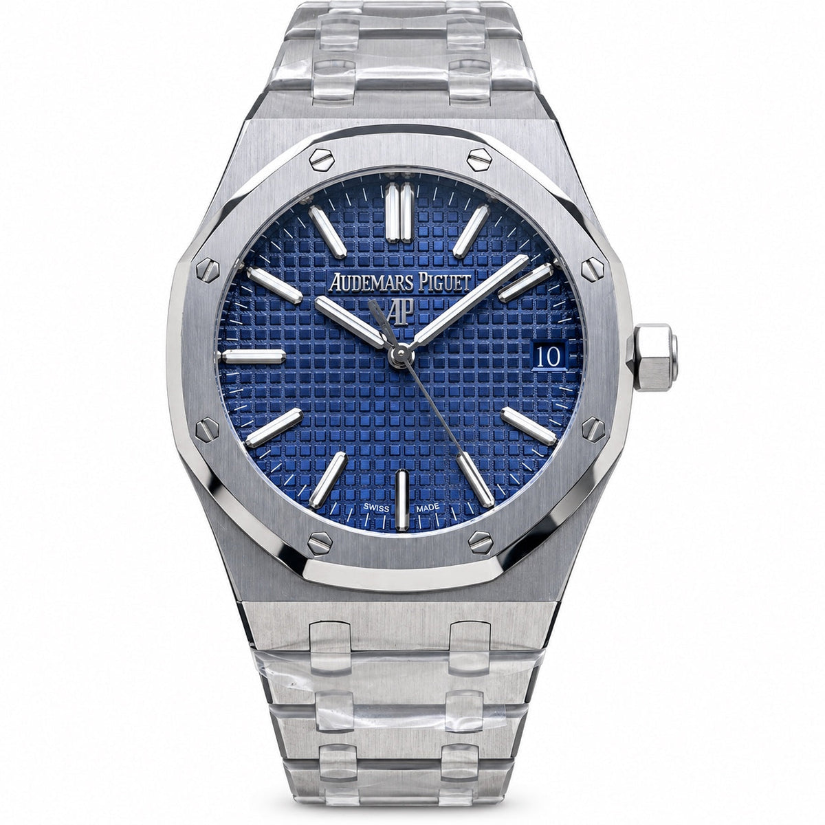 Audemars Piguet Royal Oak 41mm – Steel Blue Tapisserie Dial